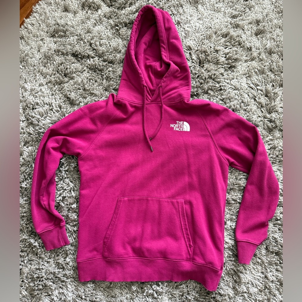 The North Face Magenta Hooded Sweatshirt